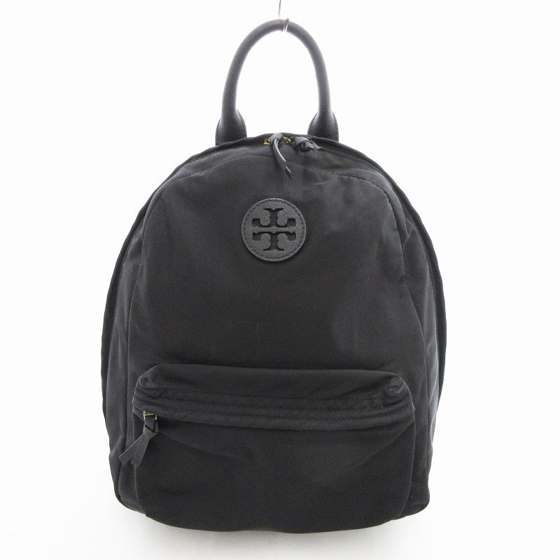 TORY BURCH（トリーバーチ） リュックサック デイパック ナイロン 黒
