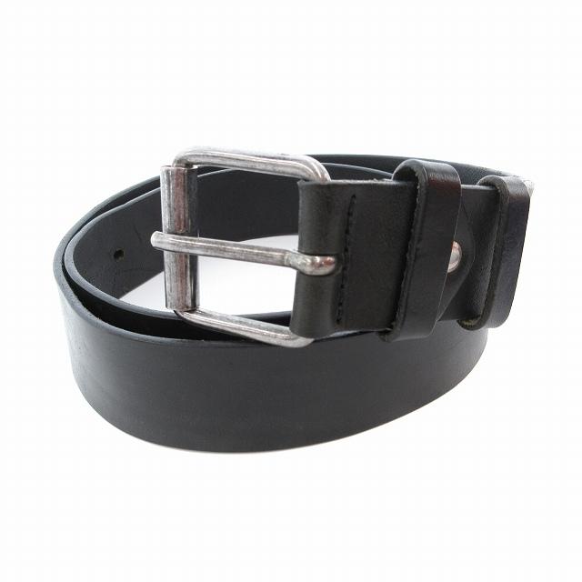 ヌーディージーンズ nudie jeans ベルト レザー 黒 ブラック /AE