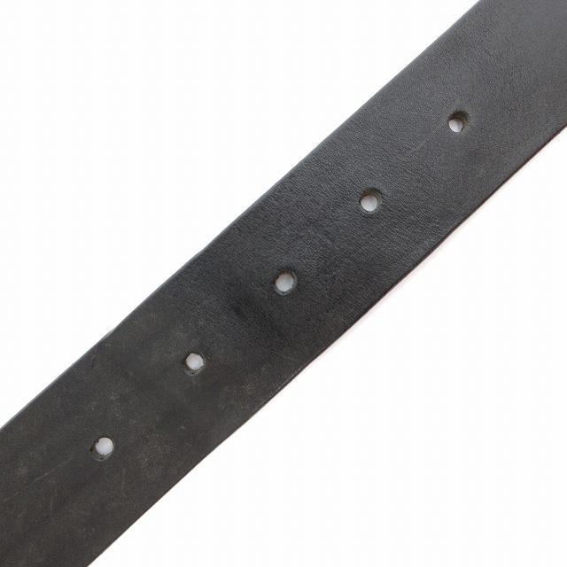 ヌーディージーンズ nudie jeans ベルト レザー 黒 ブラック /AE