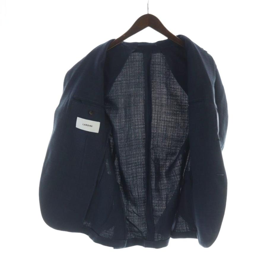 【中古】ラルディーニ LARDINI アドヴァンス ADVANCE ツイードジャケット テーラード 3B 長袖 シングル 絹 シルク ラルディーニ LARDINI アドヴァンス ADVANCE ツイードジャケット