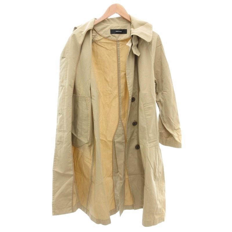 ジャーナルスタンダード コットンリネンワイドステンカラーコート