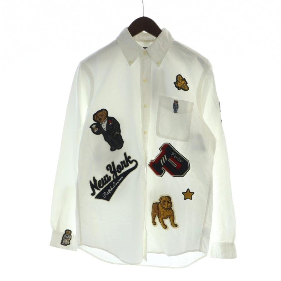 未使用品 Ralph Lauran ラルフローレン ポロベア ボタンダウンシャツ
