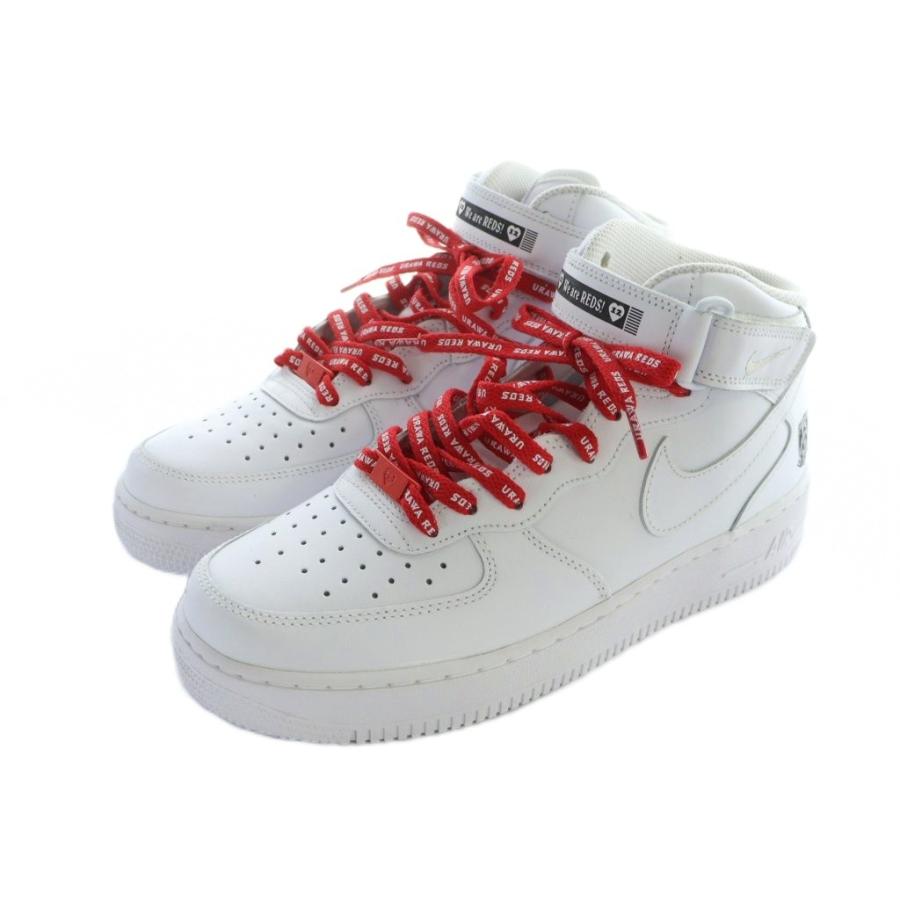 NIKE浦和レッズ WMNS AIR FORCE 1 '07レッド26.5cm