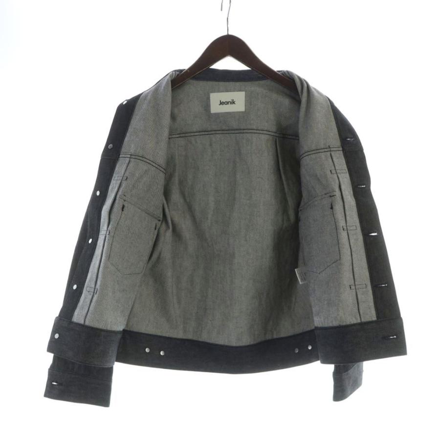 ジーニック Jeanik 2nd タイプ ワンウォッシュ デニムジャケット 長袖