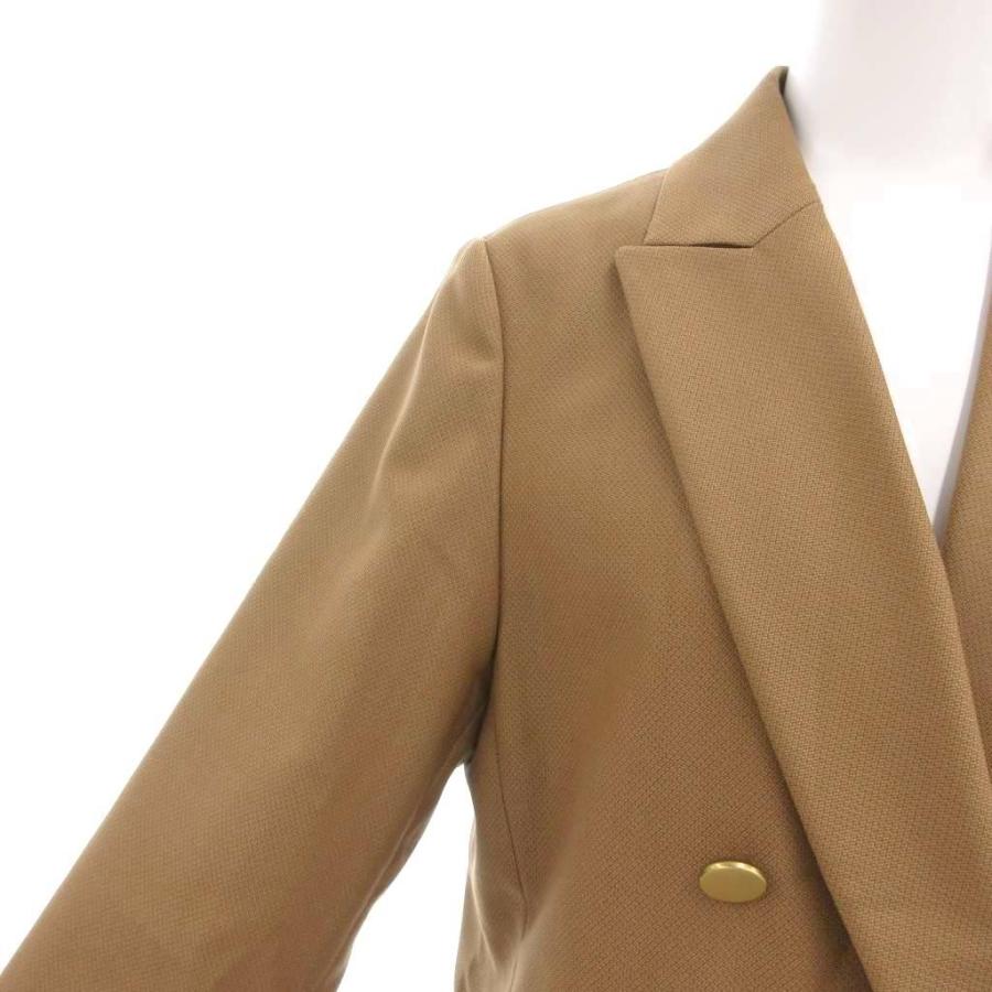 noble ノーブル　ピークドラぺルダブルジャケット　キャメル　38サイズ　美品 Noble（ノーブル）の「ピークドラぺルダブルジャケット（テーラード