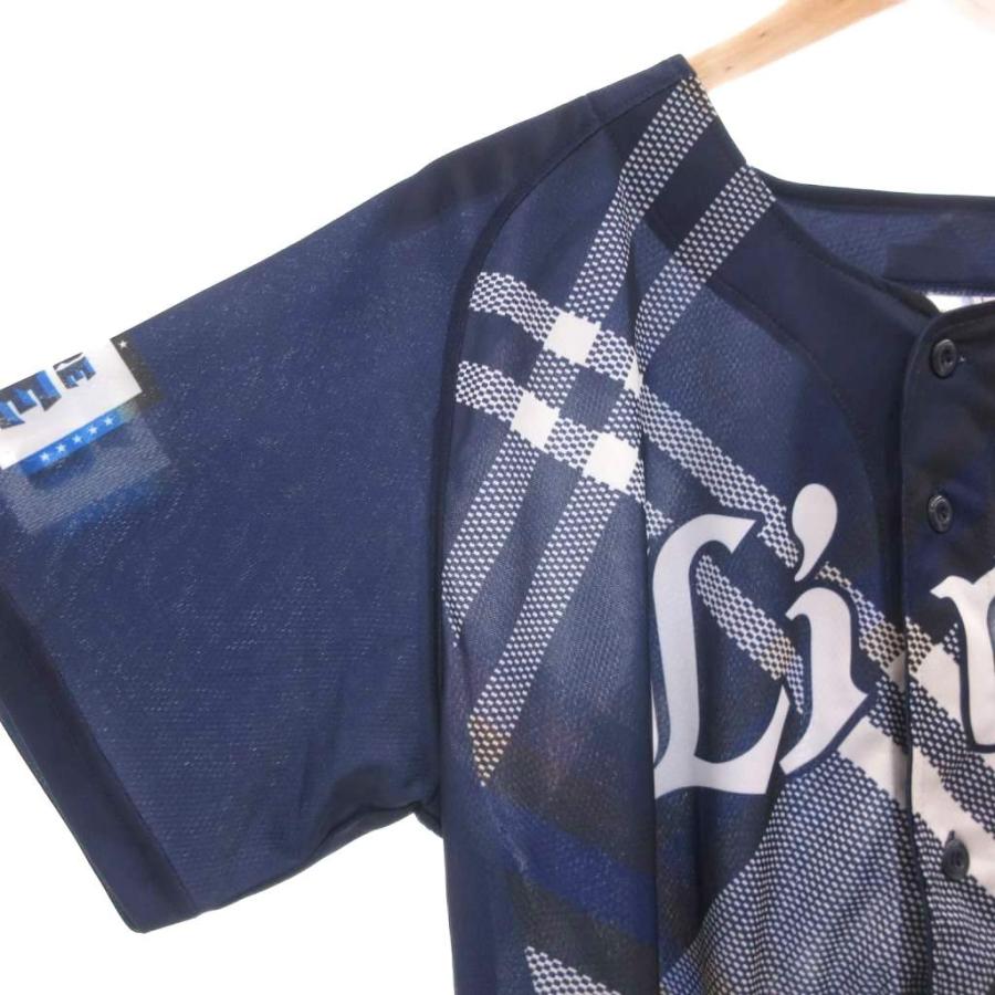 ライオンズ ユニフォーム Lサイズ ネイビー　YOSUKE AIZAWA ライオンズ ユニフォーム Lサイズ ネイビー YOSUKE AIZAWA