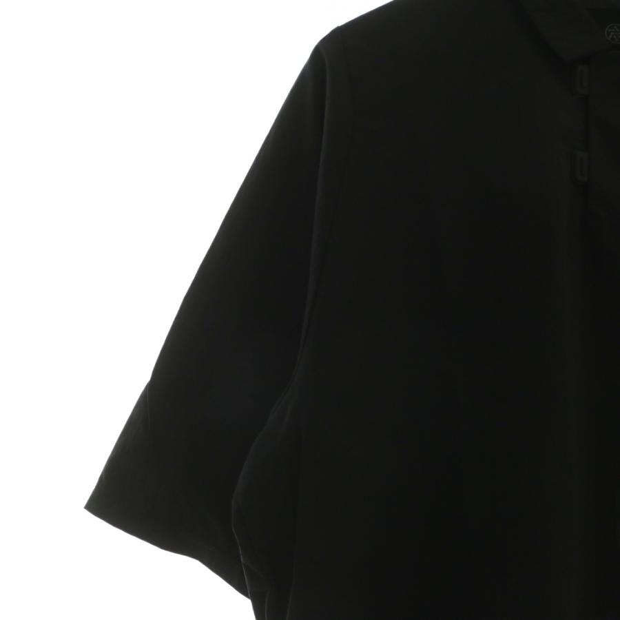 テアトラ TEATORA CAPSULESNAP POLO SHIRT DR ポロシャツ ナイロン