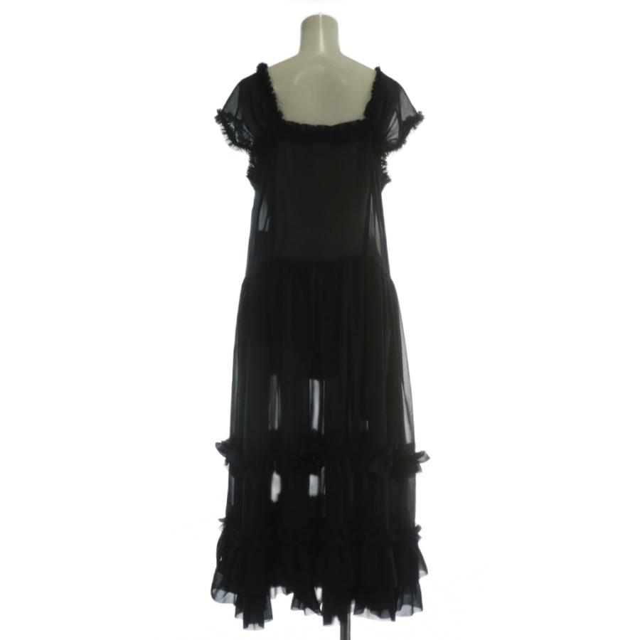 COMME des GARÇONS Girl ブラック ノースリーブ ワンピース コムデギャルソン COMME des GARCONS ガール GIRL ワンピース