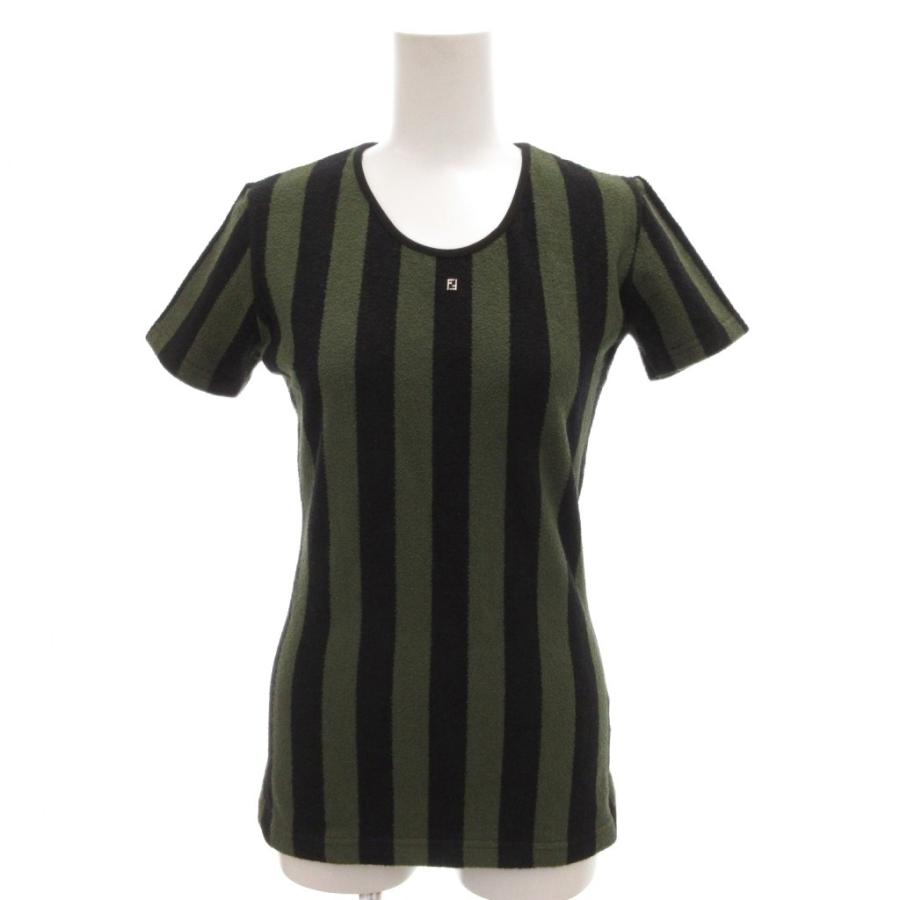 FENDI ヴィンテージ ズッカ柄 パイル Tシャツ FENDI（フェンディ） ヴィンテージ Tシャツ カットソー ペカン