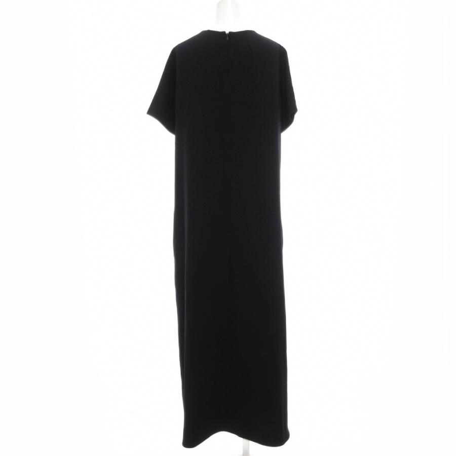 【中古】cainee 22SS Oversized maxi dress ワンピース 半袖 マキシ丈 F 紺 ネイビー 22A-C-001 /UO レディース cainee 22SS Oversized maxi dress ワンピース 半袖 マキシ丈 F 紺
