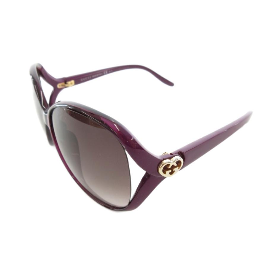 GUCCI（グッチ） ラブリーハート サングラス バタフライ セルフレーム