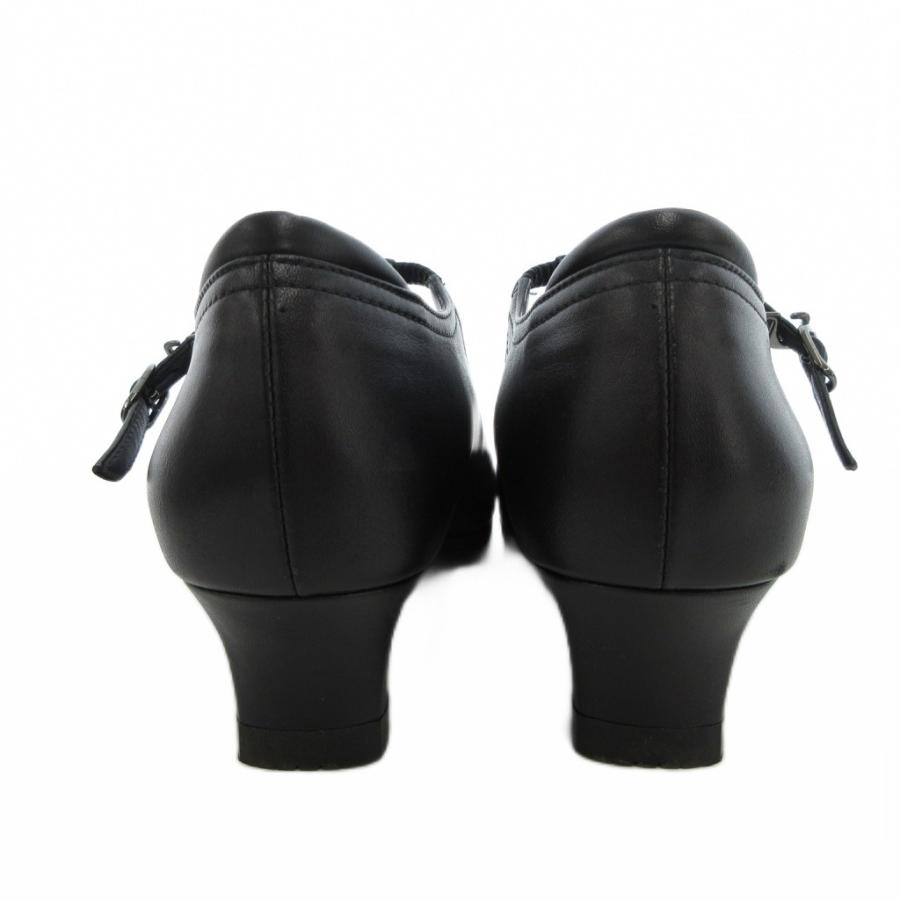 ASICS（アシックス） asics WALKING PEDALA ストラップ パンプス 牛革