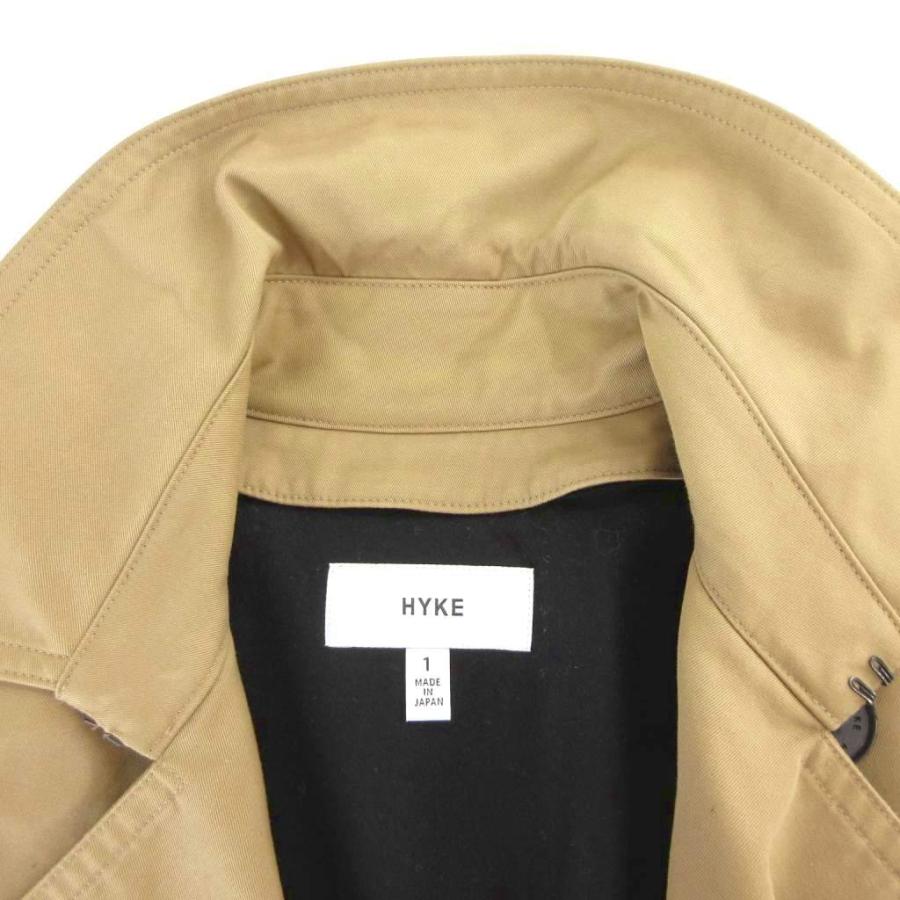 ハイク HYKE トレンチコート ベルト ライナー付き 1 ベージュ系 191