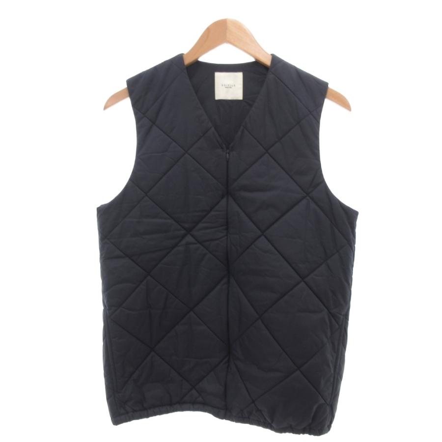EDIFICE（エディフィス） キルティングベスト 中綿 ナイロン ジップ