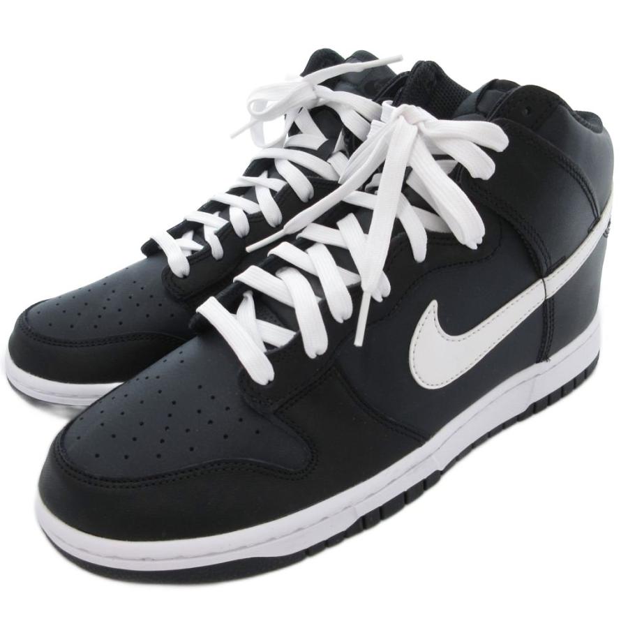 NIKE ナイキ Dunk High Retro Anthracite White Black スニーカー