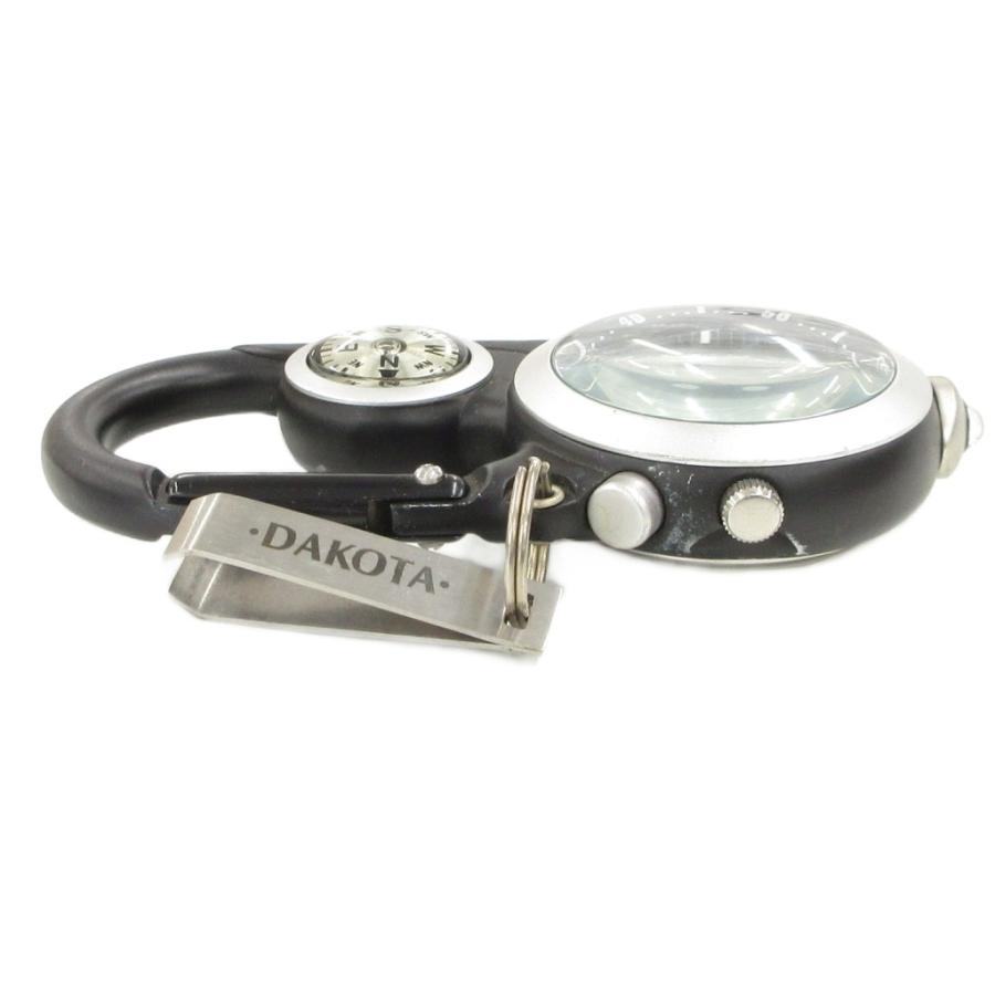 多機能アナログ・時計ジャンク商品です。 ダコタ Dakota ジャンク品 Angler 2 カラビナウォッチ カラビナ時計