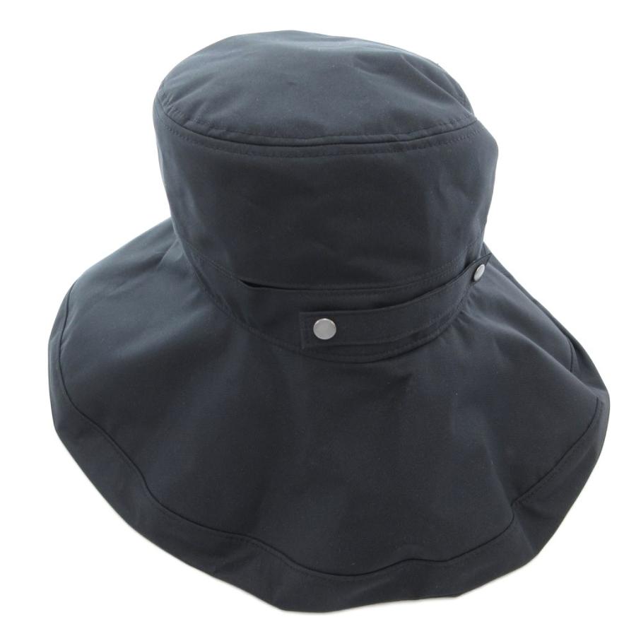 サンバリア100 ハット Lサイズ ブラック ワイドハット + plus｜完全