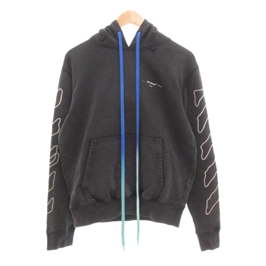 オフホワイト OFF WHITE 19AW ABSTRACT ARROWS SLIM HOOD プルオーバー 