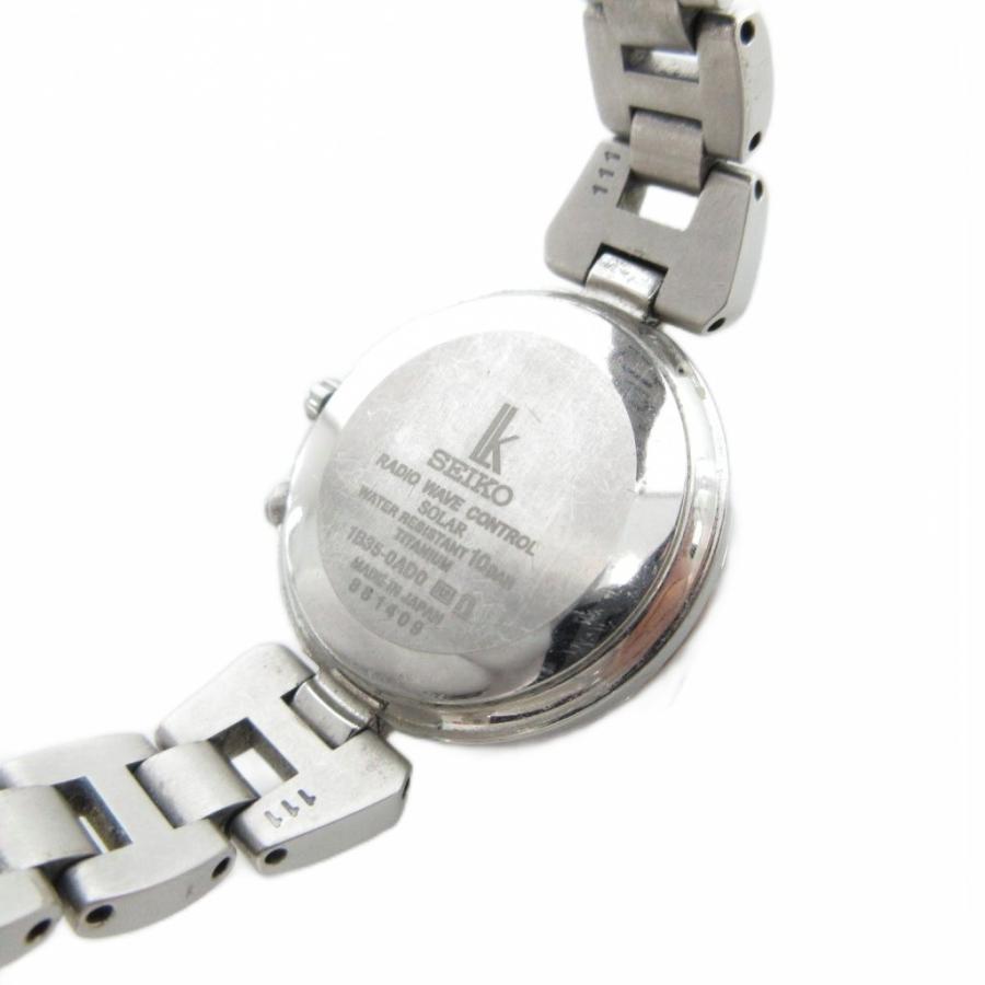 セイコー SEIKO 腕時計 電波ソーラー ルキア アナログ カレンダー付き  