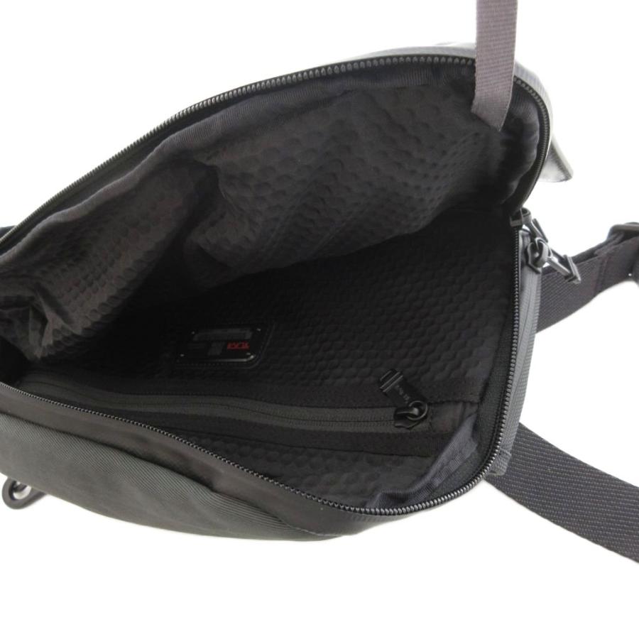 【中古】トゥミ TUMI Alpha Bravo プラトーン スリング ボディバッグ ショルダーバッグ グレー系 232799IRN /UO TUMI（トゥミ） TUMI Alpha Bravo プラトーン スリング ボディバッグ