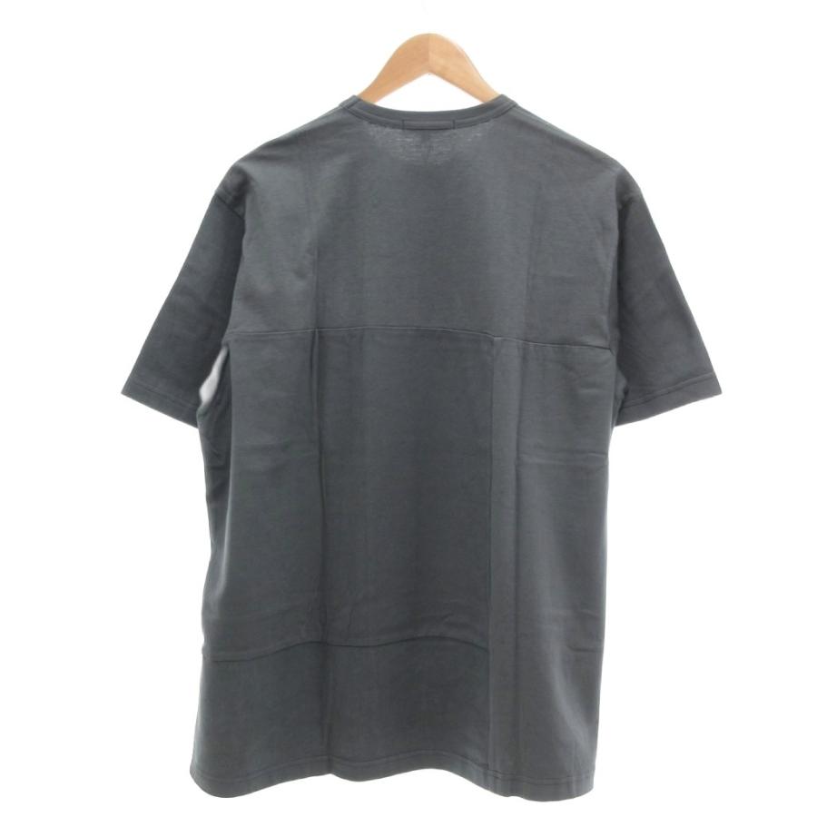 【中古】未使用品 コムデギャルソンオム タグ付き 綿天竺MIX パッチワークTシャツ 半袖 染色加工 S グレー系 AD2020 未使用品 コムデギャルソンオム COMME des GARCONS HOMME タグ付き 綿