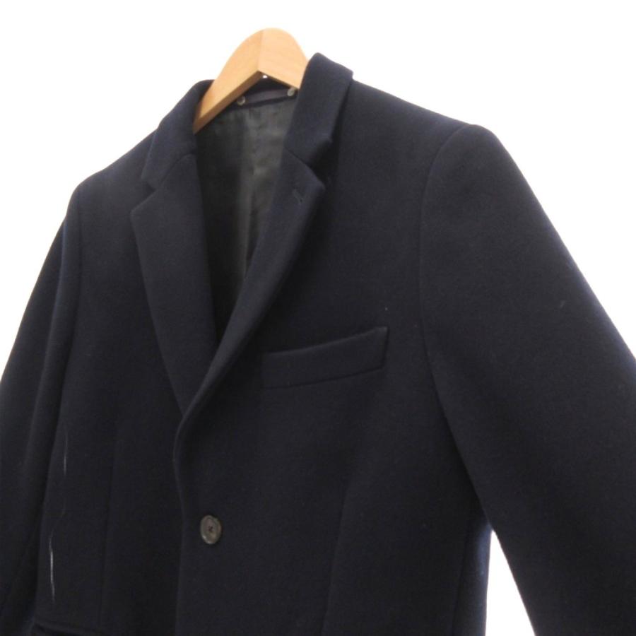 【名作】Paul Smith メルトン シングルチェスターコート 定価8.8万 ピーエスポールスミス PS Paul Smith MELTON SINGLE CHESTER COAT