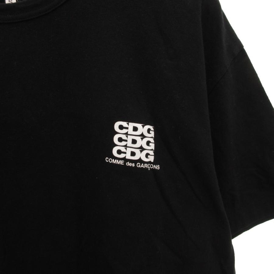 プレイコムデギャルソン PLAY COMME des GARCONS 2023 CDG ロゴ プレイコムデギャルソン 半袖Tシャツ ブラック S