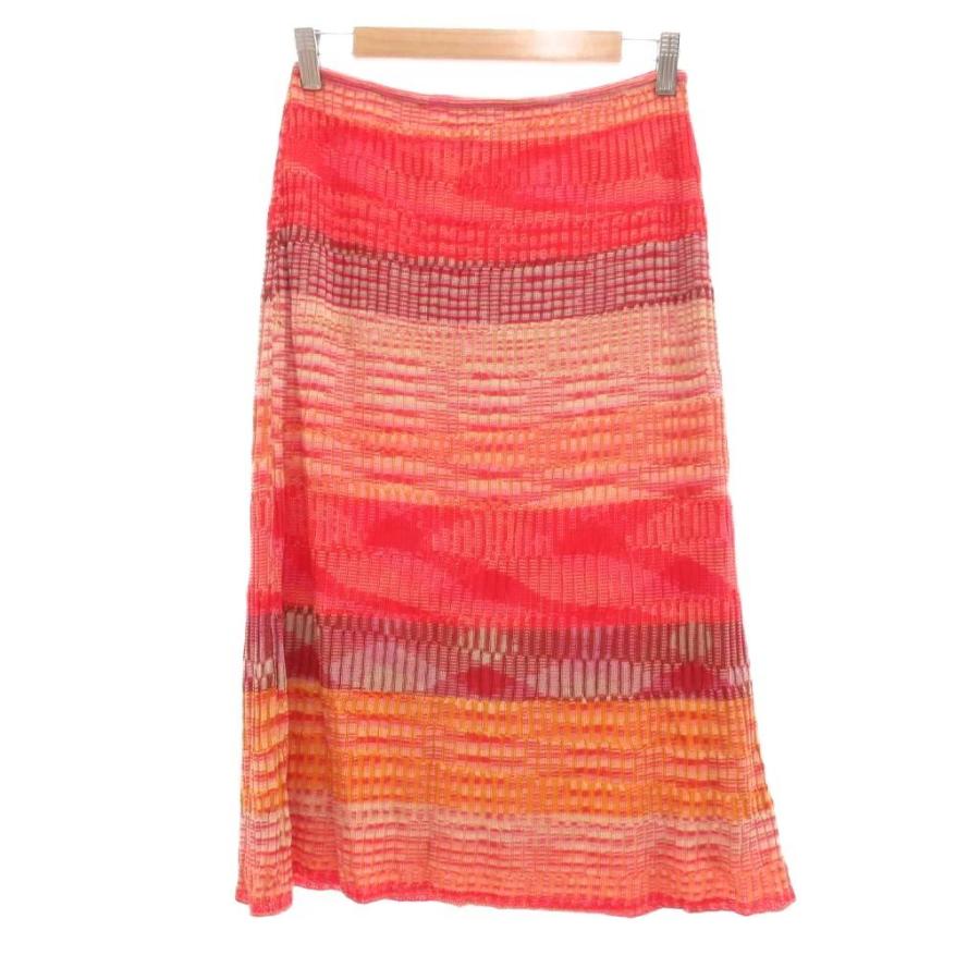 ミッソーニ MISSONI セットアップ ニット 半袖セーター ミディスカート