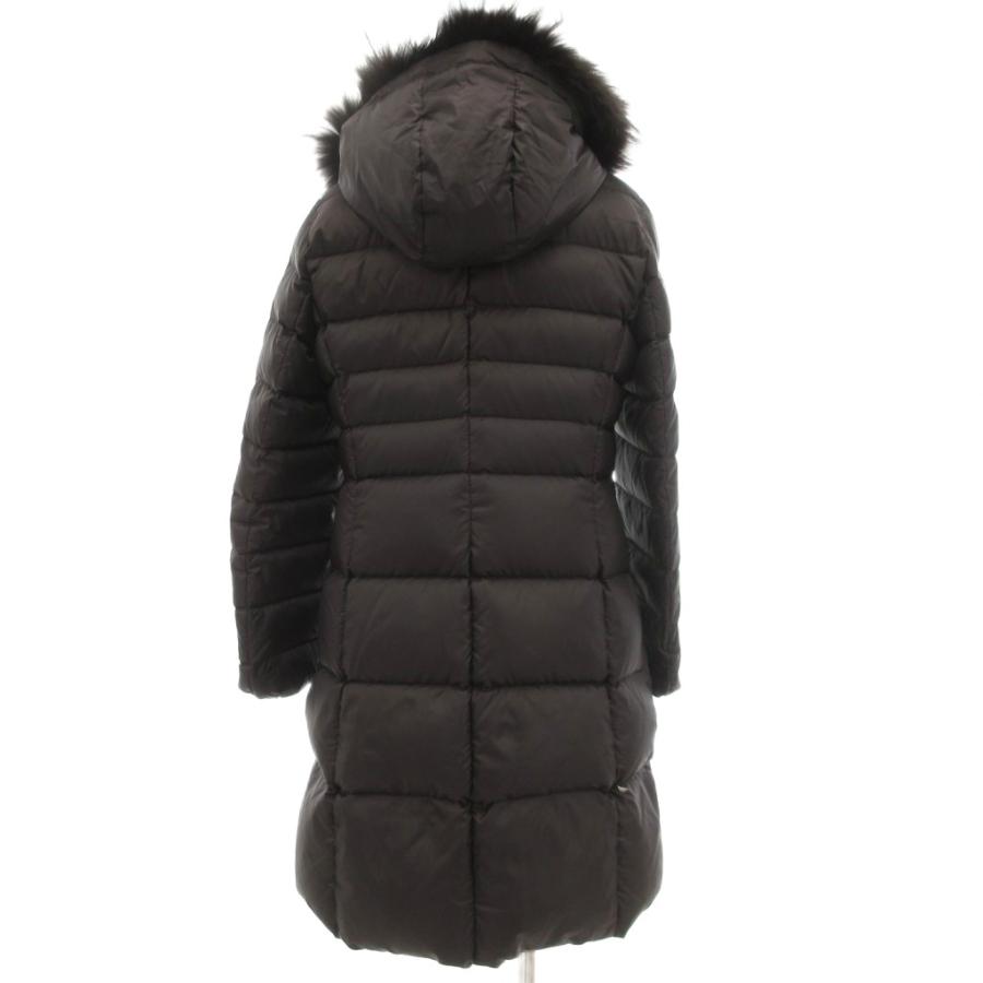 23区ダウンコート 大きいサイズ48 オンワード樫山 23区 オンワード樫山 ダウンコート 毛皮 ファー フード付き 38