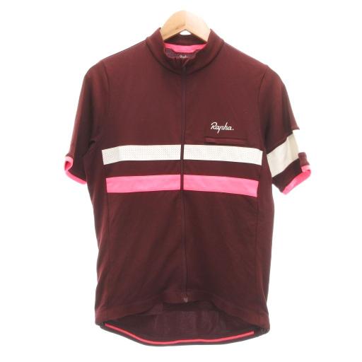 Rapha 中古半袖ジャージ（メンズ） Rapha サイクルジャージ 半袖 ジップアップ L ボルドー /UO メンズ