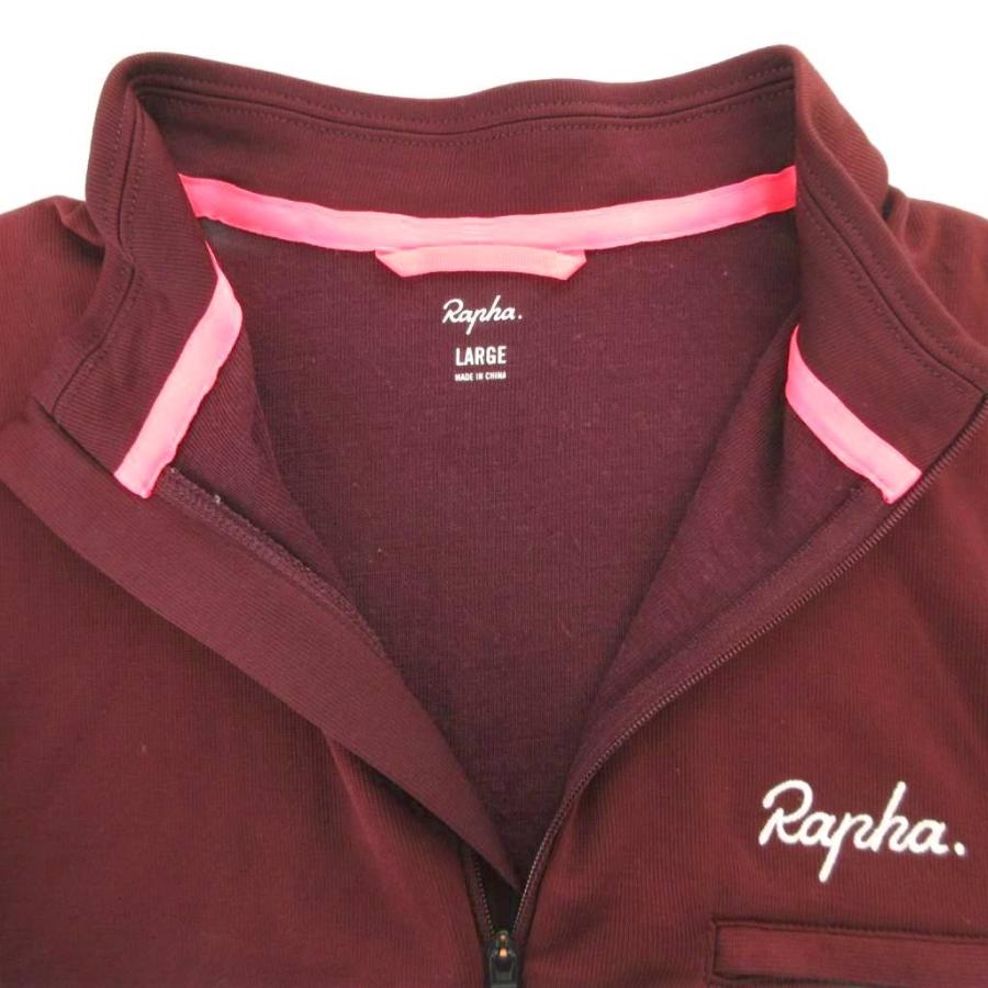 Rapha 中古半袖ジャージ（メンズ） Rapha サイクルジャージ 半袖 ジップアップ L ボルドー /UO メンズ