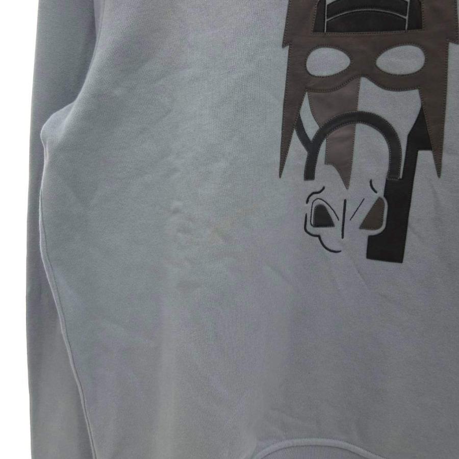 HERMES（エルメス） スウェットシャツ トレーナー 長袖 ホース レザー