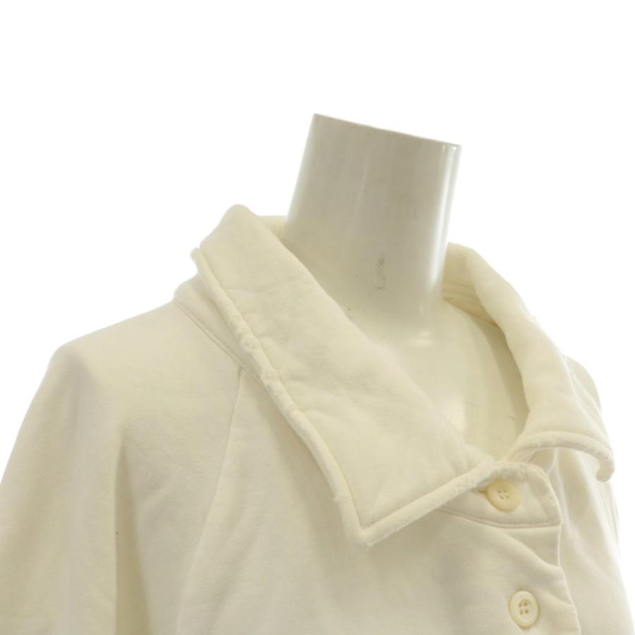 miu miu（ミュウミュウ） ロゴパッチ ポロ スウェット シャツ 長袖 S