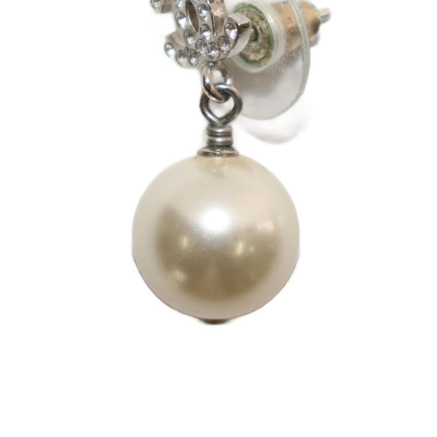 CHANEL パール クリスタル スタッドピアス 楽天市場】CHANEL シャネル ピアス ABA641 B10757 レディース スクエア