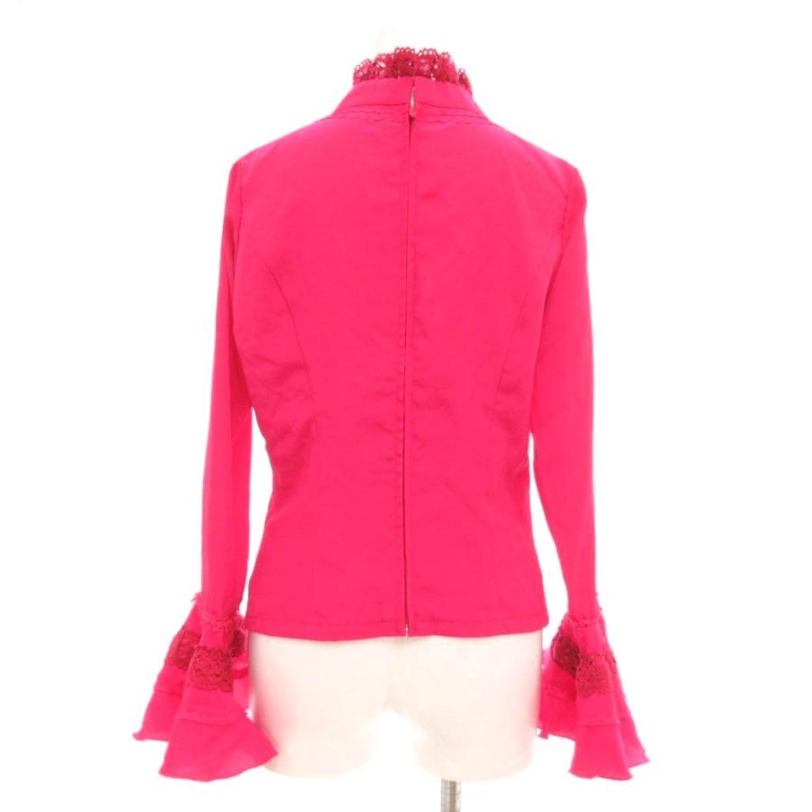 SONIA JOHNES フラメンコ衣装 ブラウス 長袖 レース 4 ピンク /UO