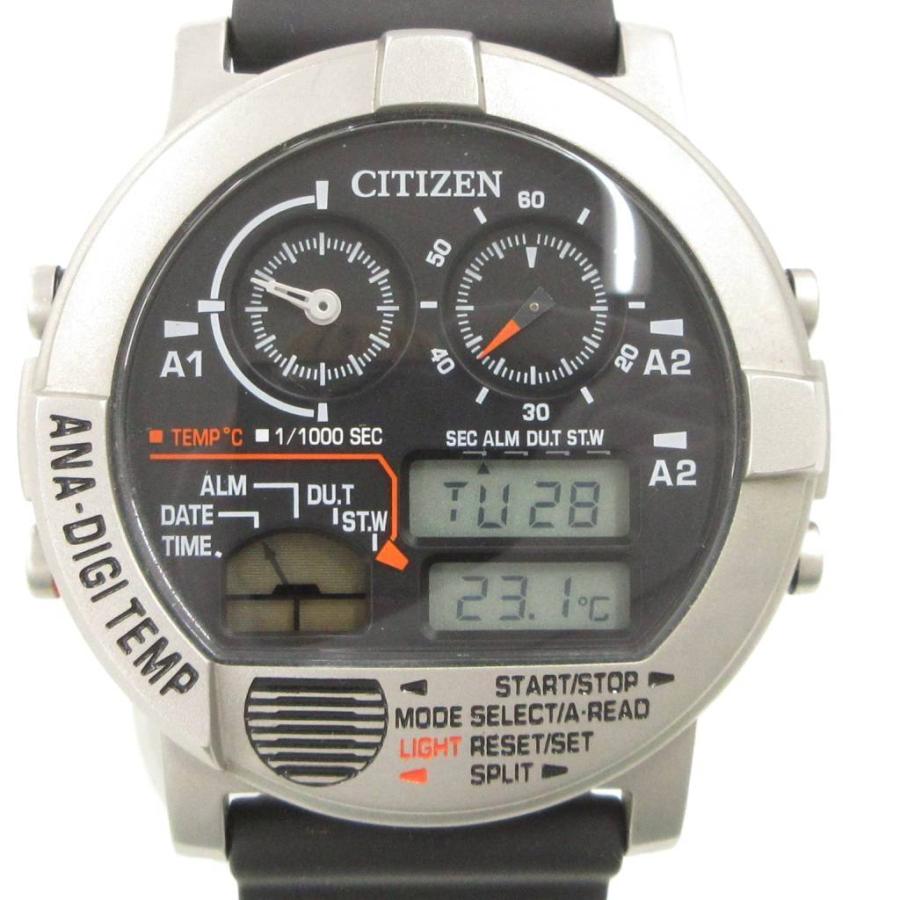 シチズン CITIZEN アナデジテンプ ANA-DIGI TEMP 腕時計 JG0070-11E