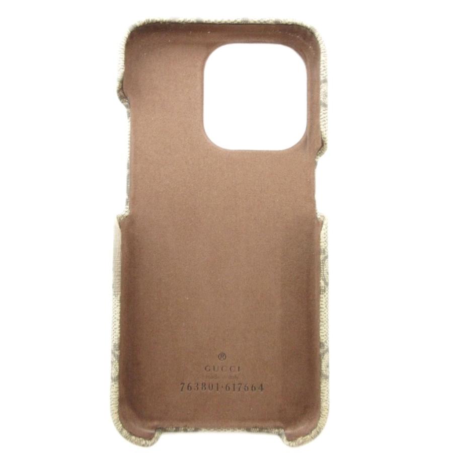 GUCCI iPhone15用ケース ベージュ 763801_K5I0G_9742_001_100_0000