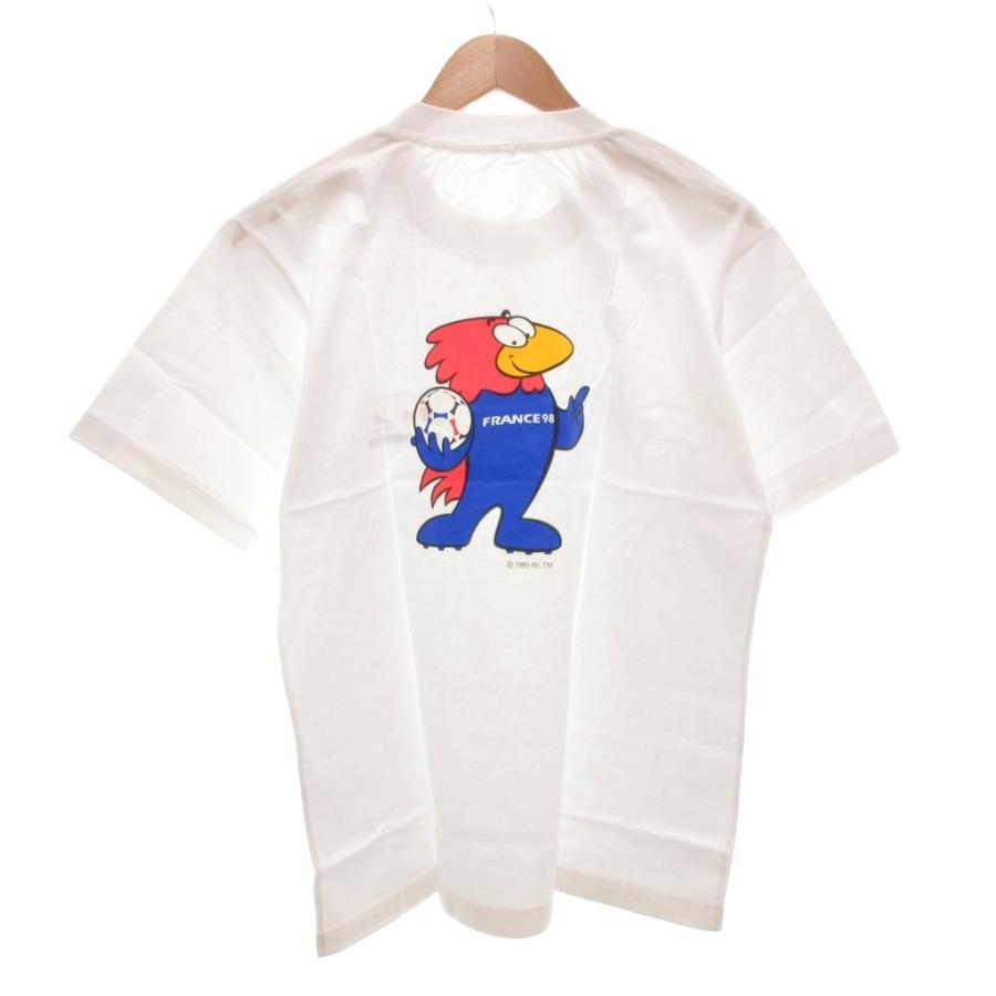 フランス ワールドカップ 1998年 Tシャツ バックプリント 半袖 L 白 