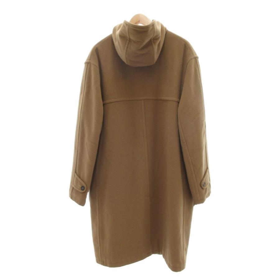 【中古】マルベリー Mulberry ヴィンテージ ダッフルコート ロング 中綿 メルトン 英国製 L ブラウン /UO メンズ マルベリー Mulberry ヴィンテージ ダッフルコート ロング 中綿