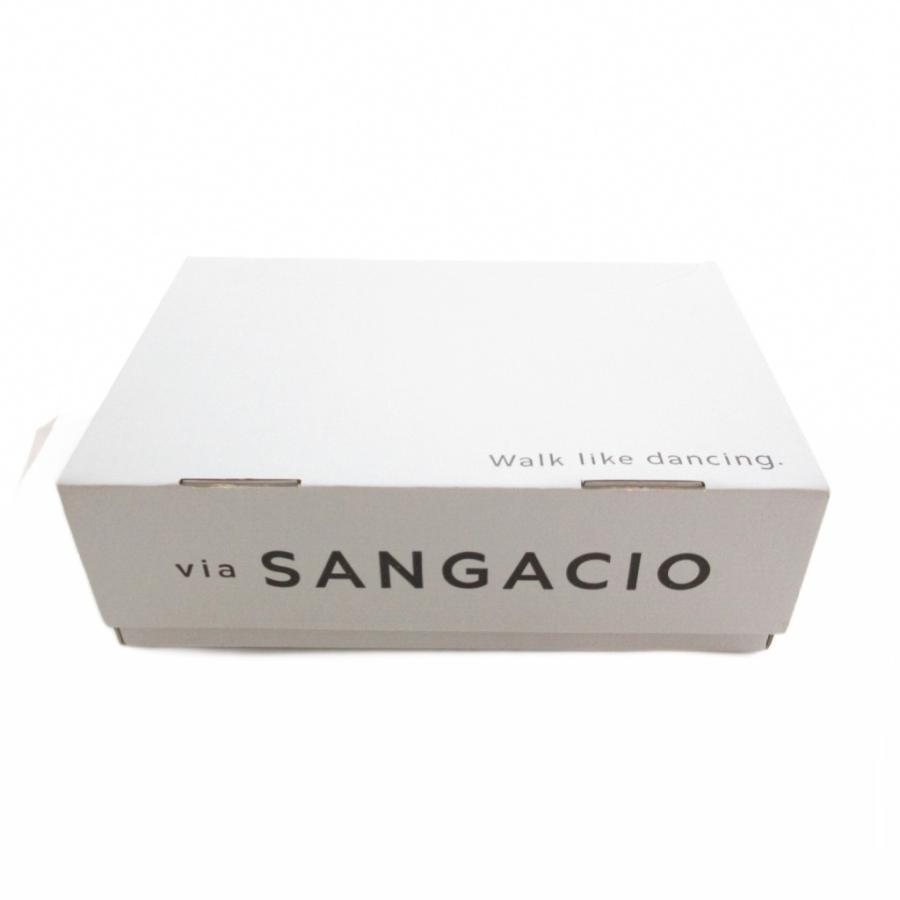 サンガッチョ Sangacio 美品 LOAFER Black ローファー スリッポン にゅ  