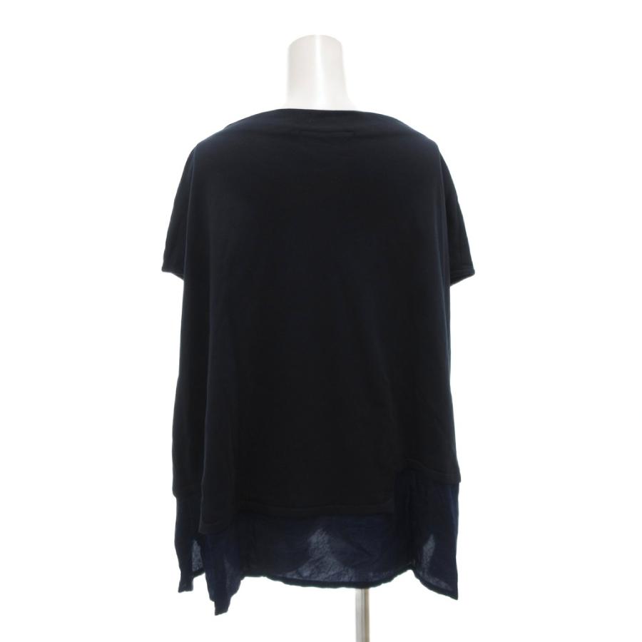 センソユニコ Senso unico 芽風 MEFU 美品 カットソー 切替 ボート