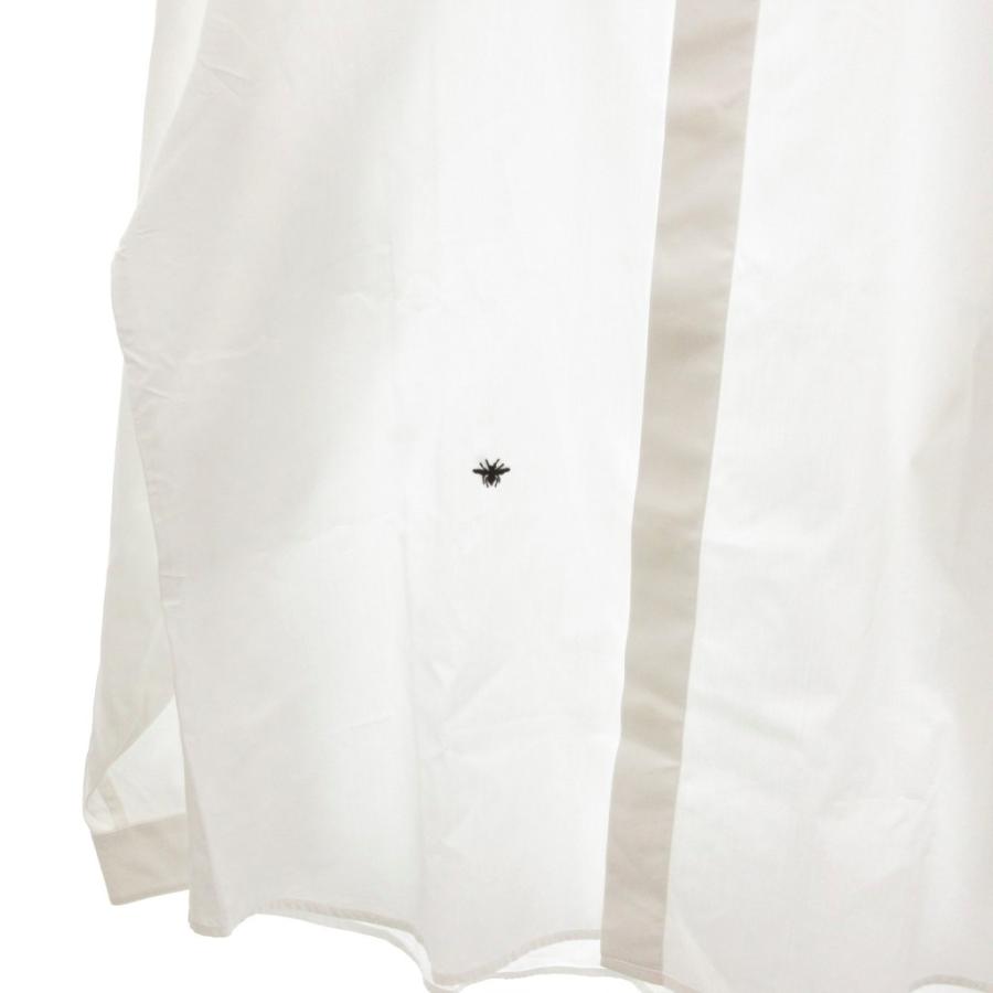 ディオールオム Dior HOMME ドレスシャツ ワイシャツ 長袖 BEE 蜂 刺繍
