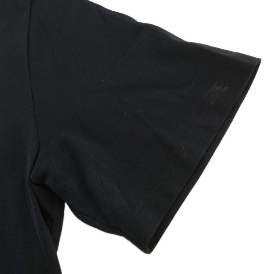 ベルルッティ Berluti レザータグ Tシャツ ポケット 半袖 ロゴ 2XL 黒