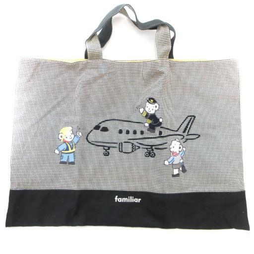 Familiar　ANAコラボトートバッグ ファミリア Familiar ANA コラボ 限定トートバッグ レッスンバッグ