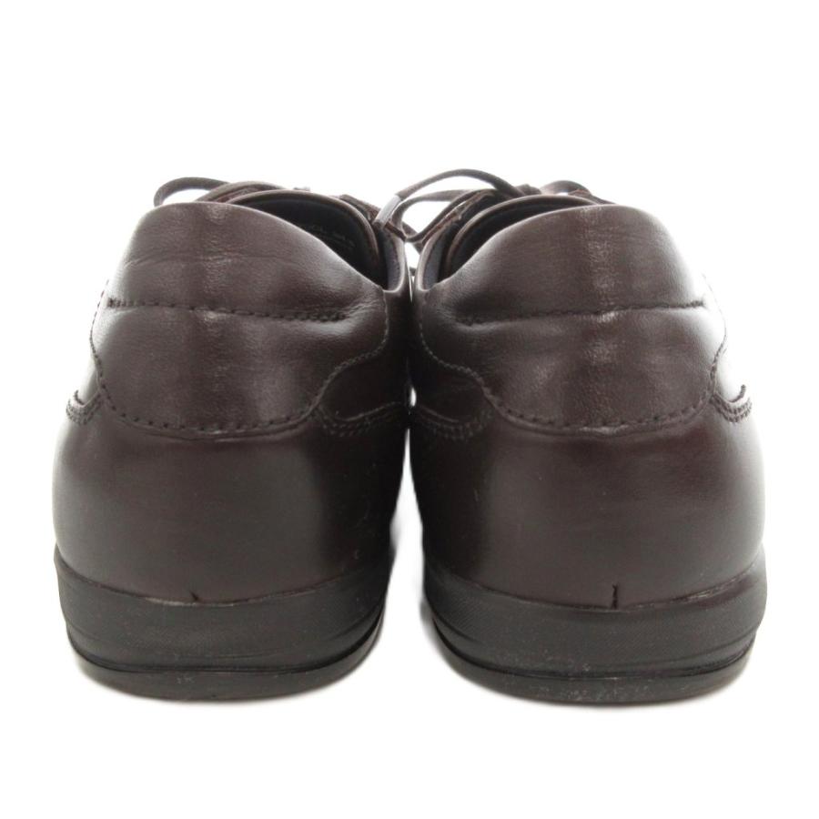 【☆REGAL】レザーシューズ26.5cm 中古・古着通販】REGAL (リーガル) レザースニーカー ブラック サイズ