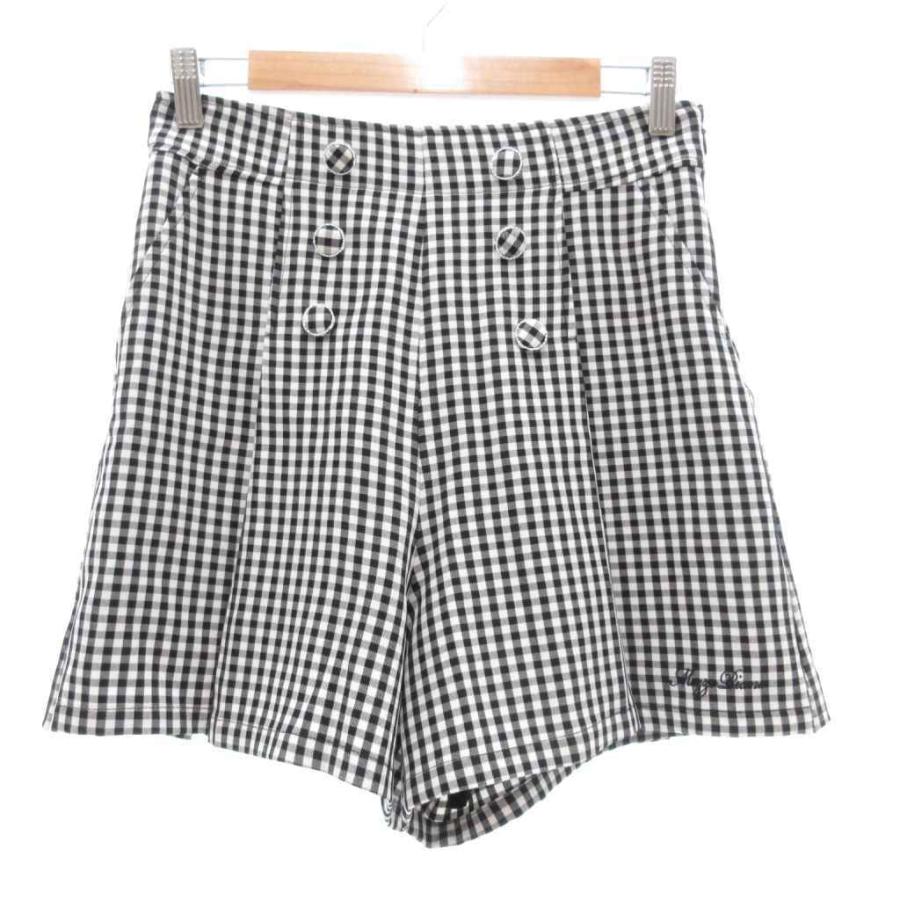 メゾピアノ mezzo piano Junior 後ろプリーツショートパンツ くるみ