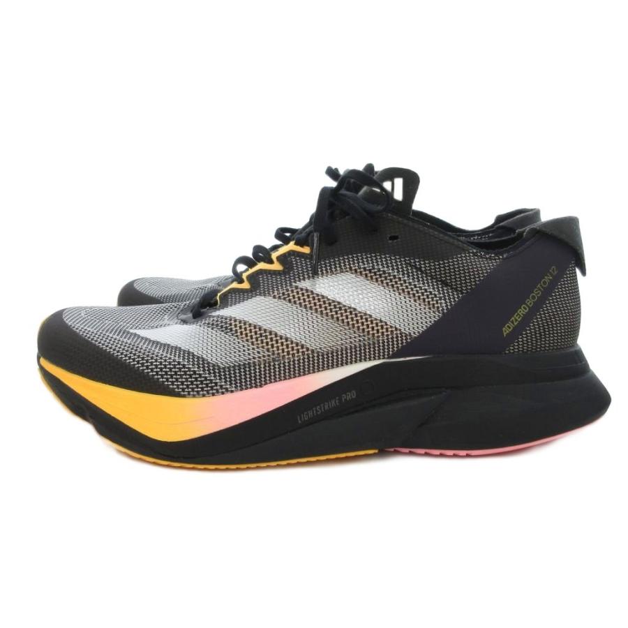 美品】アディダス アディゼロボストン12 27.0cm アディダス adidas 