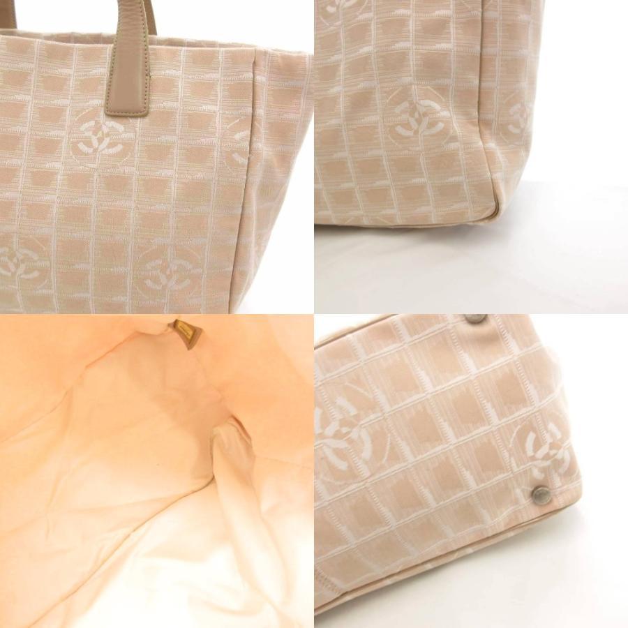 CHANEL シャネル トートバッグ ニュートラベルライン ココマーク ベージュ CHANEL シャネル ニュートラベルラインMM トートバッグ ナイロン