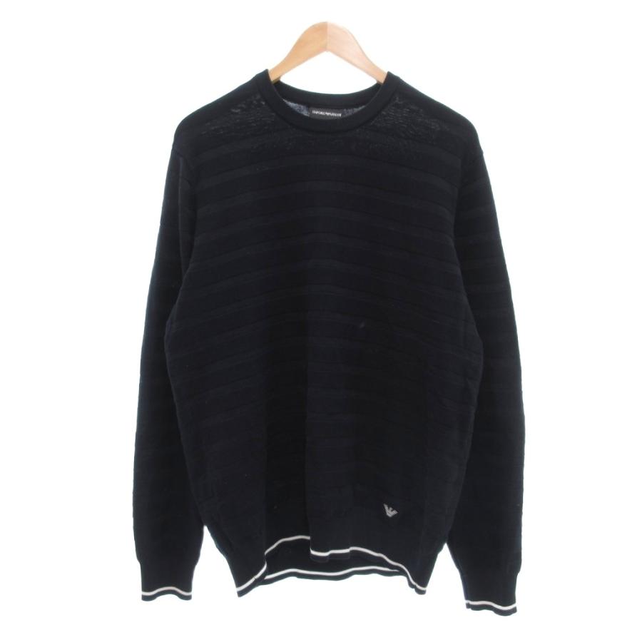 EMPORIO ARMANI ネイビー セーター EMPORIO ARMANI（エンポリオ