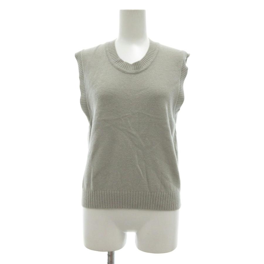 専用　MHL. ニットベスト ダークグレー サイズII マーガレットハウエル MARGARET HOWELL（マーガレットハウエル） MHL. ニット ベスト